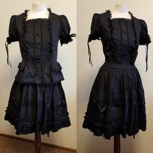 Lolita Cosplay Outfit Ruffles and Lace
